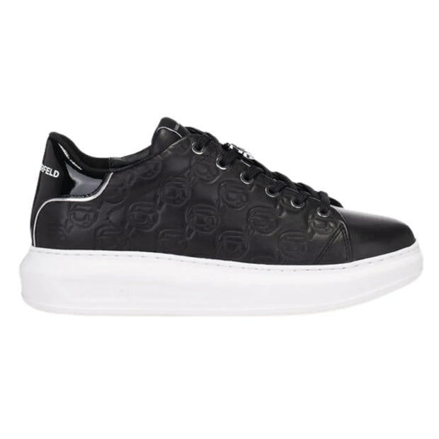 Karl Lagerfeld Kapri Monogram Black Sneakers