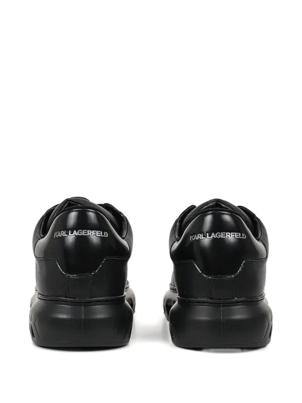 Karl Lagerfeld Leather Sneakers – Kapri Kite Black