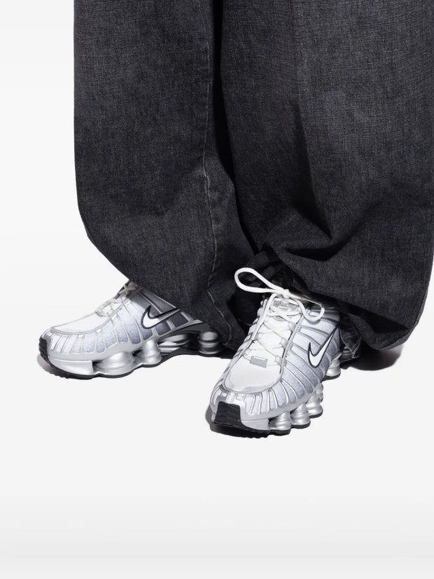 NIKE SHOX TL "SILVER-TONE" SNEAKERS