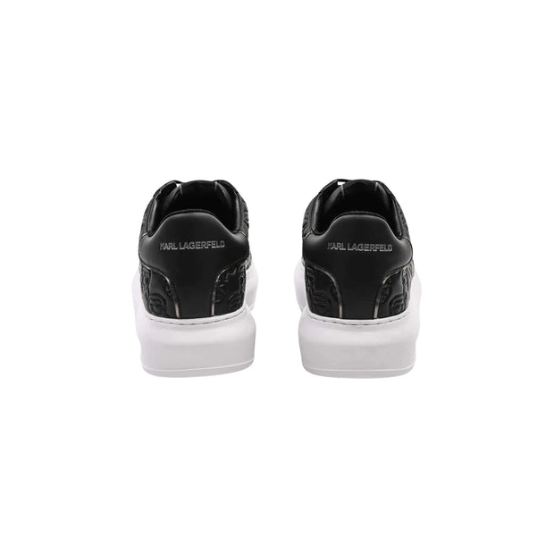Karl Lagerfeld Kapri Monogram Black Sneakers