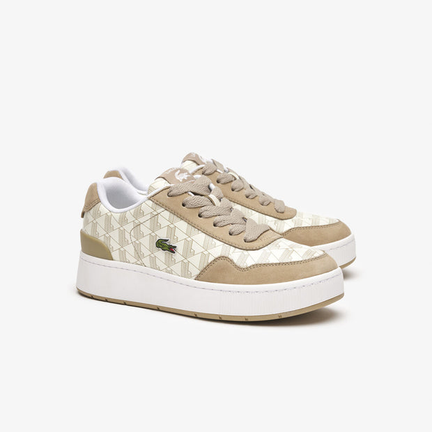 Lacoste Ace Clip Leather Sneakers – White/Multicolor
