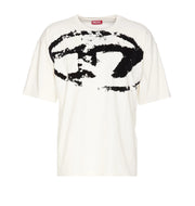 Diesel T-Boxt Logo Printed Crewneck T-Shirt