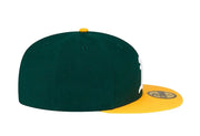 Oakland A's OTC Fitted 'Green Yellow' Hat