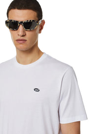 Diesel D-Oval Patch T-Shirt – White