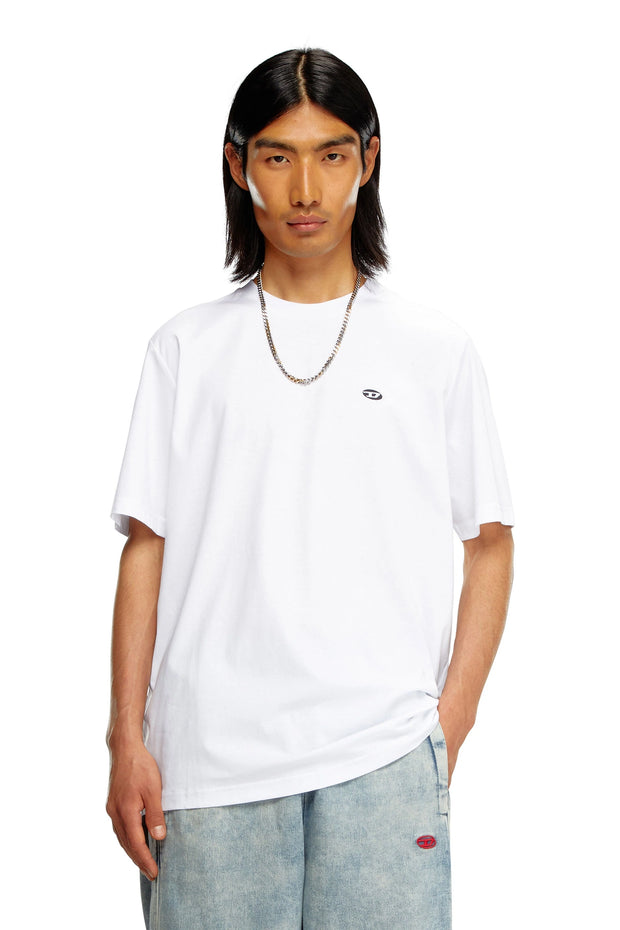 Diesel D-Oval Patch T-Shirt – White