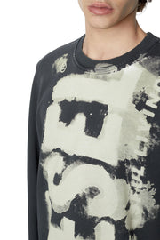 Diesel S-Ginn-E5 logo-print sweatshirt