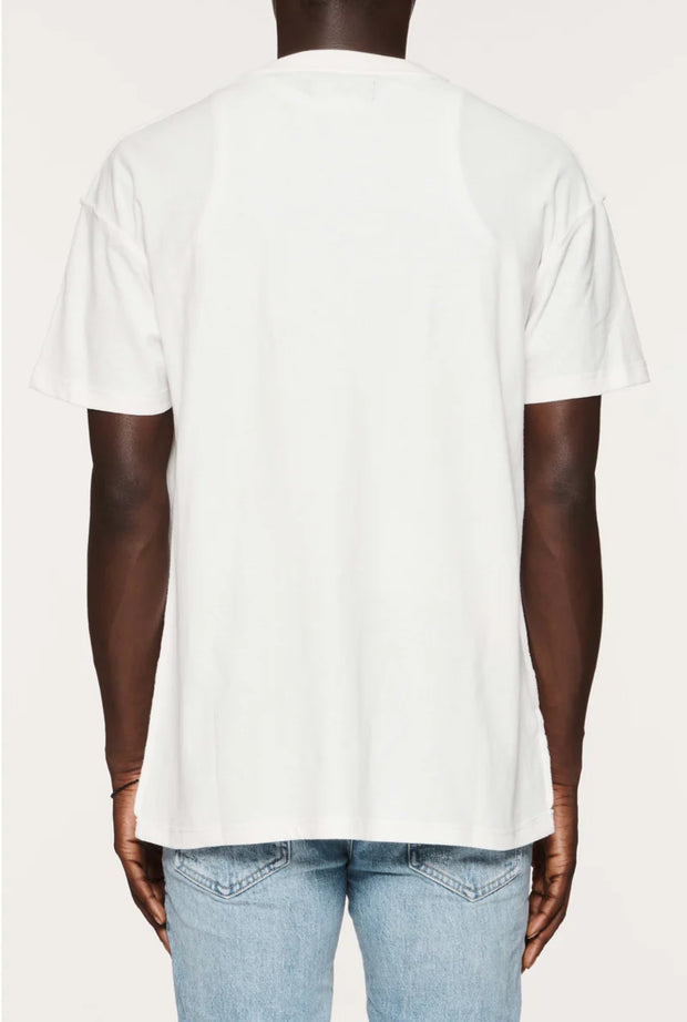 Purple Brand Textured Inside Out T-Shirt – Off White