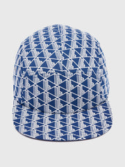 Lacoste Unisex Cap with Monogram Print – Blue