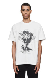 Purple Brand Textured Jersey "Sky High" Tee