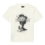 Purple Brand Textured Jersey "Sky High" Tee