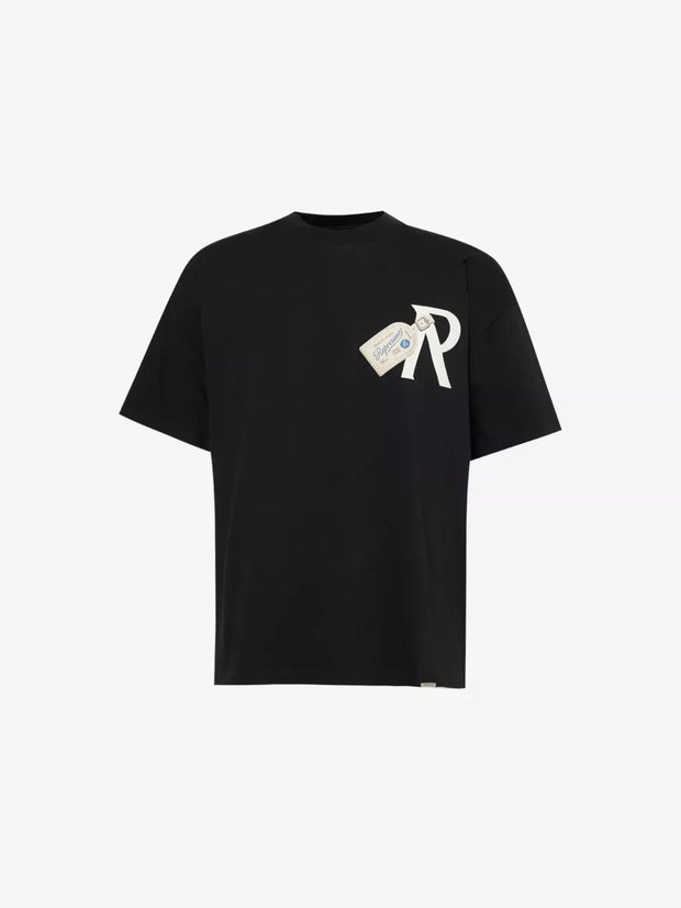 Represent Men’s Luggage Tag T-Shirt – Aged Black