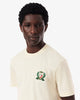 Lacoste Men's Made in France Embroidered Badge T-Shirt – Beige