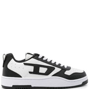 Diesel S-Ukiyo V2 Low Panelled Sneakers – White & Black