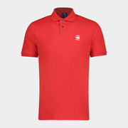 G-Star RAW Slim-Fit Golf Shirt – Red