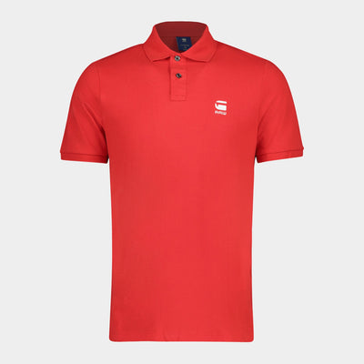G-Star RAW Slim-Fit Golf Shirt – Red