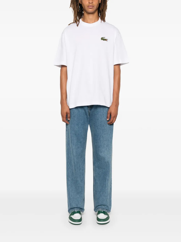 Lacoste Logo-Appliquéd Organic Cotton T-Shirt