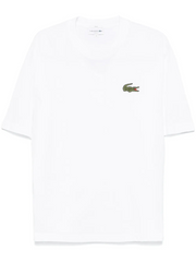 Lacoste Logo-Appliquéd Organic Cotton T-Shirt