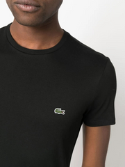 Lacoste Pima-Cotton T-Shirt – Black