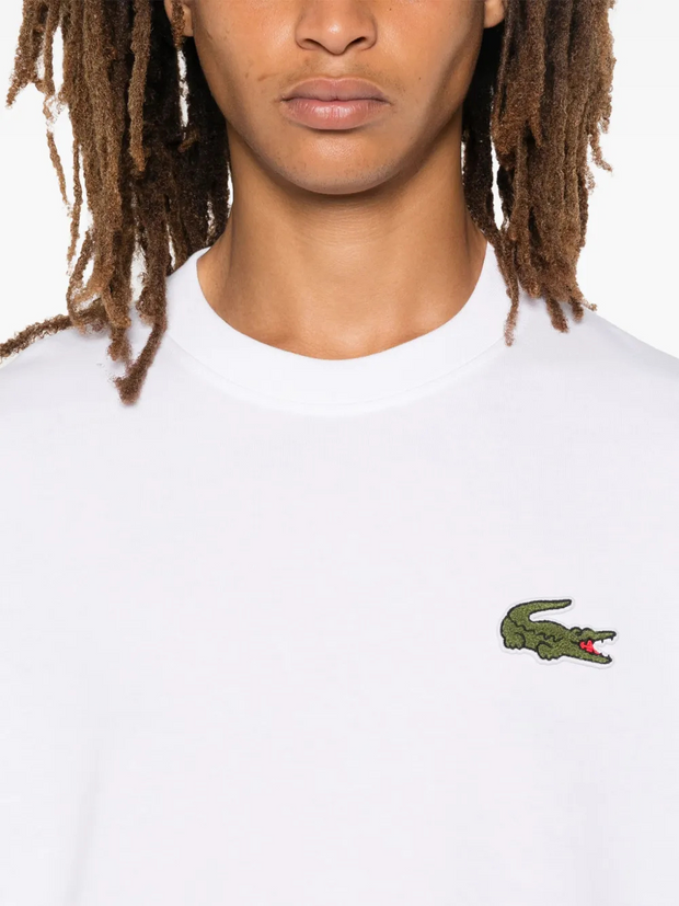 Lacoste Logo-Appliquéd Organic Cotton T-Shirt