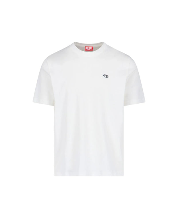 Diesel D-Oval Patch T-Shirt – White