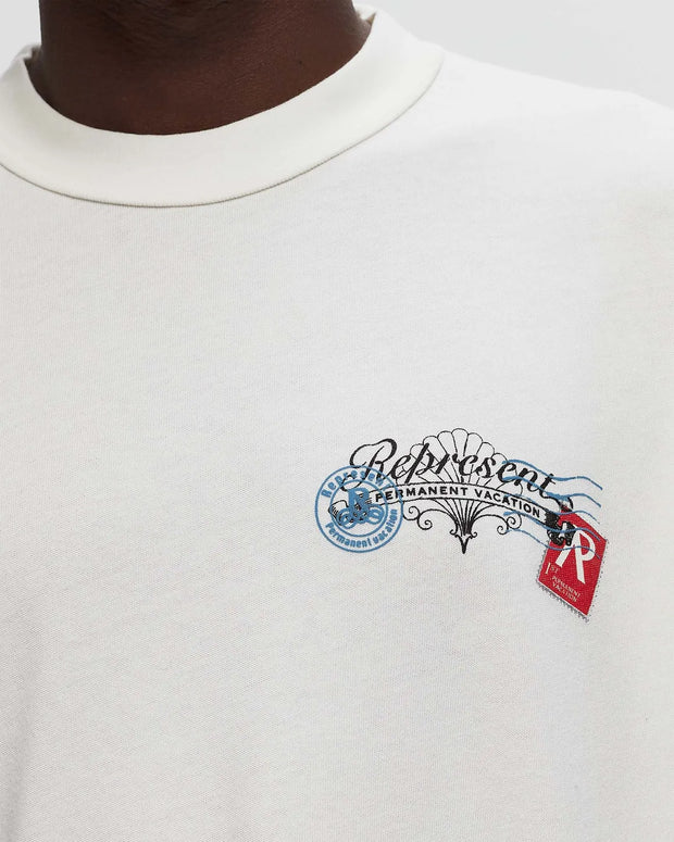 Represent Men’s Girls Of Summer T-Shirt – Antique White