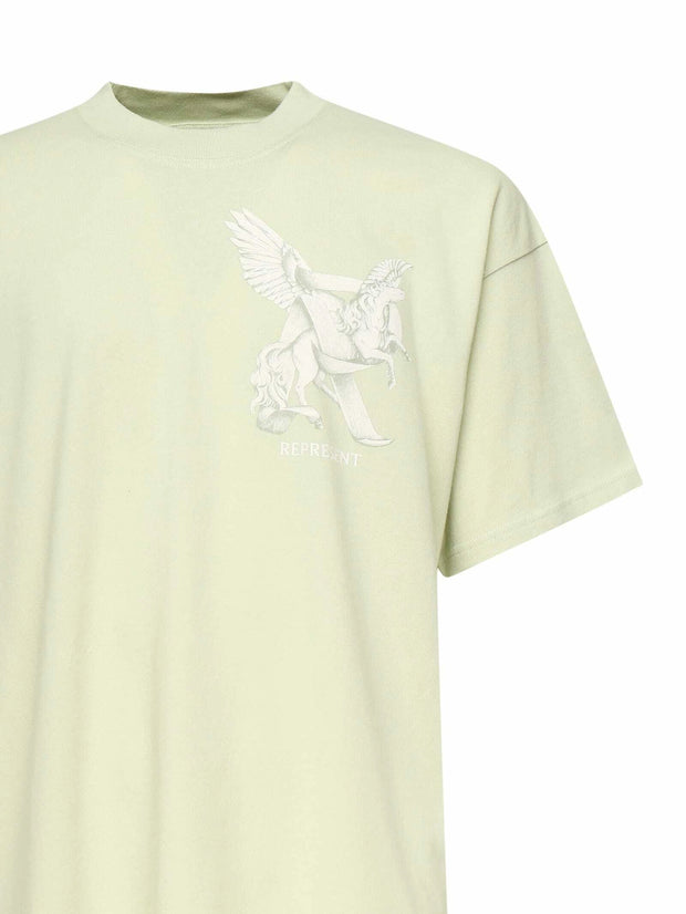 REPRESENT Elegance In Motion T-shirt – Matcha Green