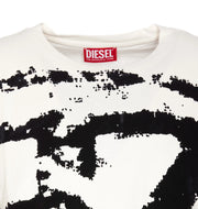 Diesel T-Boxt Logo Printed Crewneck T-Shirt