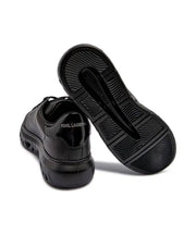 Karl Lagerfeld Leather Sneakers – Kapri Kite Black