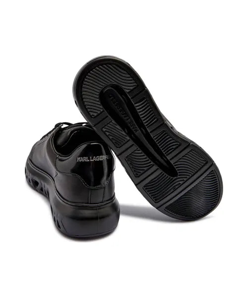 Karl Lagerfeld Leather Sneakers – Kapri Kite Black