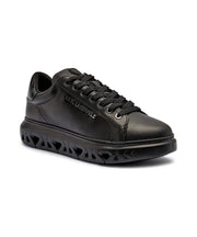 Karl Lagerfeld Leather Sneakers – Kapri Kite Black