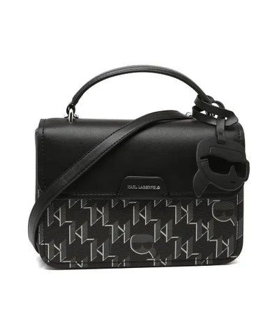 Karl Lagerfeld K/Ikonik 2.0 Messenger Bag – Black