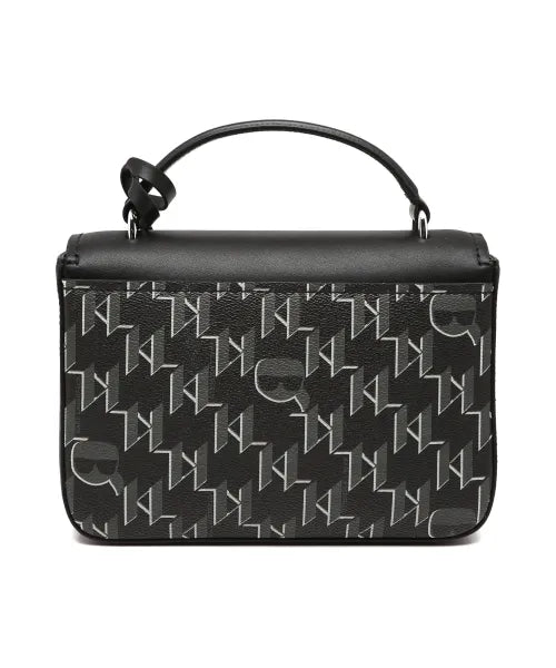 Karl Lagerfeld K/Ikonik 2.0 Messenger Bag – Black