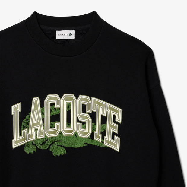 Lacoste Loose Fit Fleece Sweatshirt