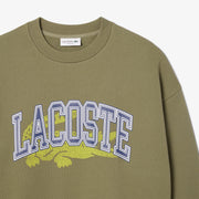 Lacoste Loose Fit Fleece Sweatshirt